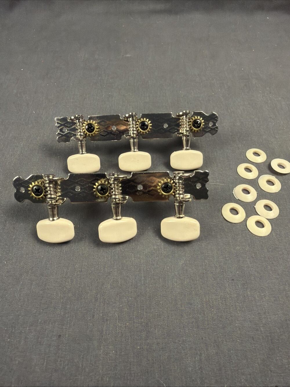 Set of Classical Acoustic Guitar Tuners Spacers No Screws